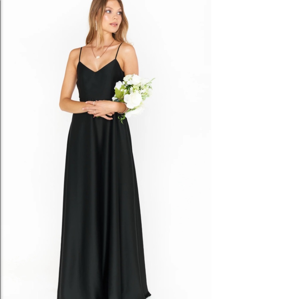 Show Me Your Mumu Faith Maxi Dress Size Large Black